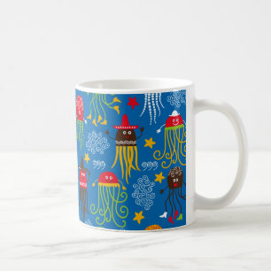 Quallen und Tintenfische Kaffeetasse