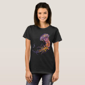 Quallen-Wasserfarbe T-Shirt (Vorne ganz)