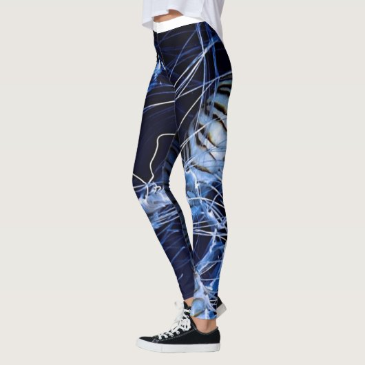 Quallenblau Leggings (Links)