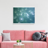 Quallenfisch Leinwanddruck (Insitu (Wohnzimmer))