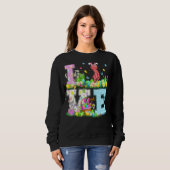 Quallenfisch Ostern Liebe Quallenfisch Ostern Sweatshirt (Vorne ganz)