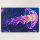 Quallenfische Unterwasserleben Puzzle (Horizontal)