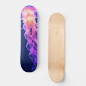 Quallenfische Unterwasserleben Skateboard (Vorderseite)