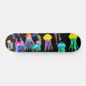 Quallenlichter Skateboard (Horizontal)