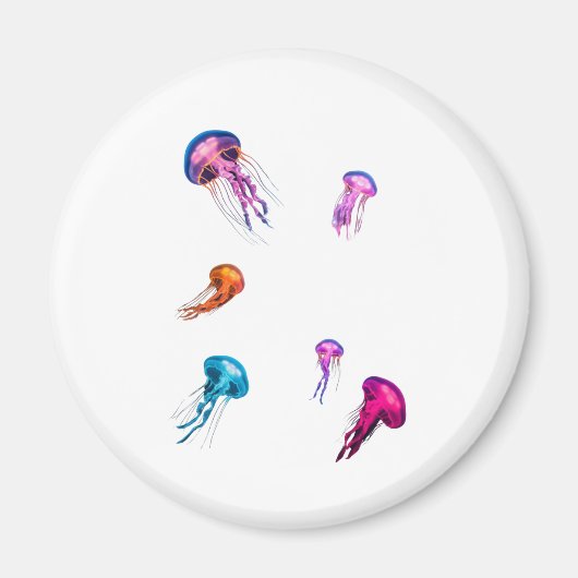 Quallenmagnet Magnet (Vorne)