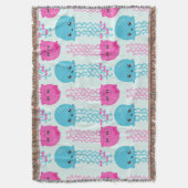 Quallenmuster, Niedliche Quallen, Meerestiere Decke (Vorderseite Vertikal)