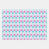 Quallenmuster, Niedliche Quallen, Meerestiere Geschenkpapier Set (Vorderseite 2)