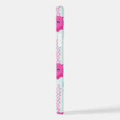 Quallenmuster, Niedliche Quallen, Meerestiere iPhone Hülle (Rechte Seite)