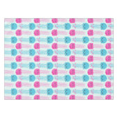 Quallenmuster, Niedliche Quallen, Meerestiere Tischdecke (Vorderseite (Horizontal))