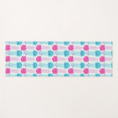 Quallenmuster, Niedliche Quallen, Meerestiere Yogamatte (Vorderseite (Horizontal))