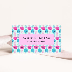 Quallenmuster, Play Center, Activity Center Visitenkarte