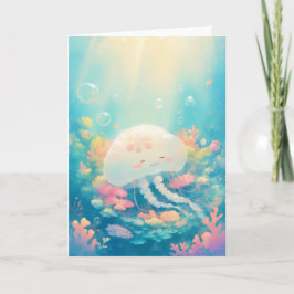 Quallenruhen am Korallenriff Karte