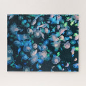 Quallenschule, Glühen im Dunkeln Puzzle (Horizontal)