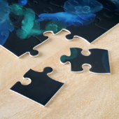 Quallenschule, Glühen im Dunkeln Puzzle (Seite)