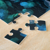 Quallenschule, Glühen im Dunkeln Puzzle (Seite)