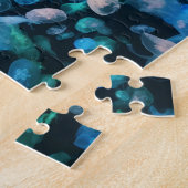 Quallenschule, Glühen im Dunkeln Puzzle (Seite)