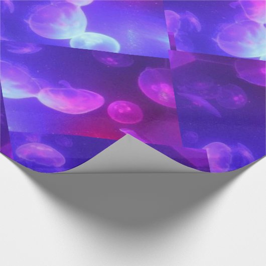 Quallensteppdecken-Packpapier Geschenkpapier (Ecke)