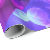 Quallensteppdecken-Packpapier Geschenkpapier (Rolleneckpunkt)