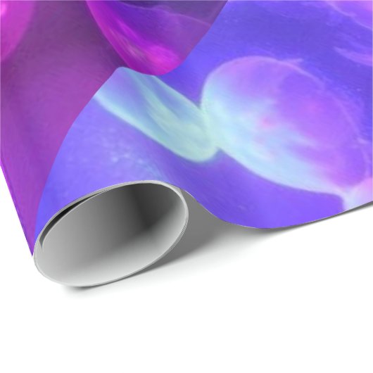 Quallensteppdecken-Packpapier Geschenkpapier (Rolleneckpunkt)