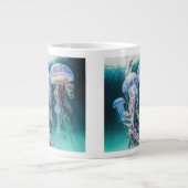 Quallyfish Jumbo-Tasse (Vorderseite)