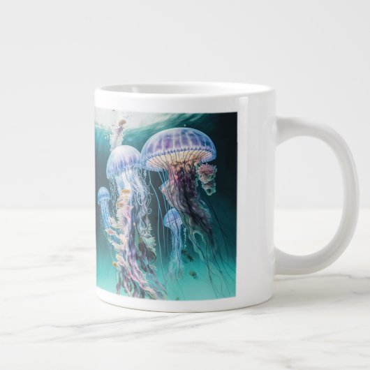 Quallyfish Jumbo-Tasse (Rechts)