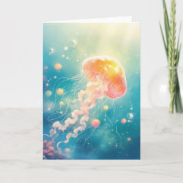 Quallyfish Ocean Dance Karte