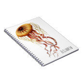 Quallyfish Personalisiertes Notebook Notizblock (Rechte Seite)