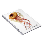 Quallyfish Personalisiertes Notebook Notizblock (Rechte Seite)