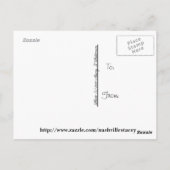 Quallyfish Postkarte (Rückseite)