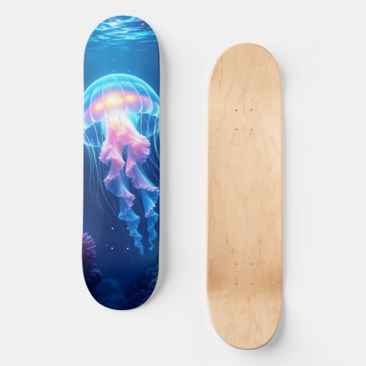Quallyfish Skateboard (Vorderseite)