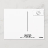 Quallyfish Überraschung Postkarte (Rückseite)