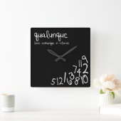 qualunque quadratische wanduhr (Zuhause)