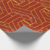 Quam Purim Wrapping Paper 30" Geschenkpapier (Ecke)