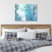 Quan Yin, 24" x 18" - MEDIUM Leinwanddruck (Insitu (Schlafzimmer))