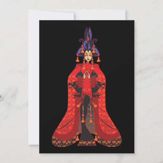Quan Yin Einladungen (Vorderseite)