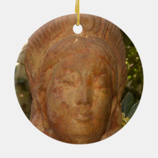 Quan Yin Keramik Ornament (Hinten)