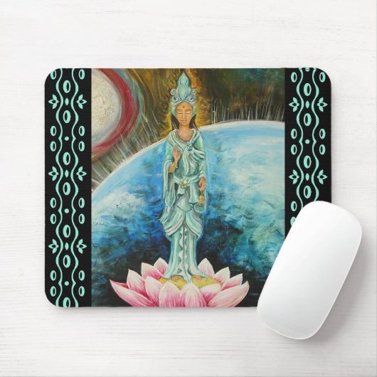Quan Yin Mousepad (Mit Mouse)