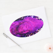 Quan Yin Ovaler Aufkleber (Umschlag)