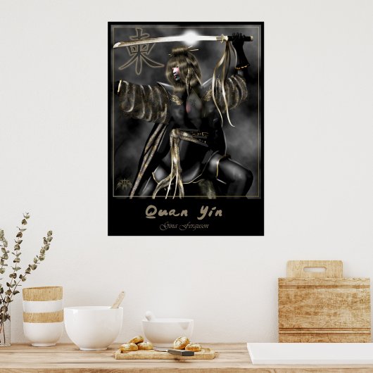 Quan Yin Poster (Küche)