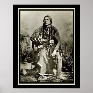 Quanah Parker - Letzte leitende Angestellte der Co Poster