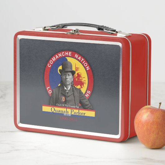 Quanah Parker Metall Brotdose (Beispiel)