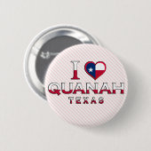 Quanah, Texas Button (Vorne & Hinten)