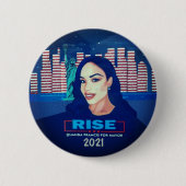 Quanda Francis NYC Mayor 2021 Button (Vorderseite)