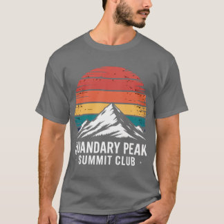 Quandary Peak Summit Club Hike Colorado Su erklomm T-Shirt