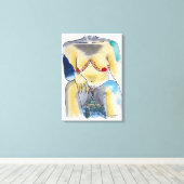 Quandro Weiblicher Nu Von Leinwanddruck (Insitu (Holzboden))