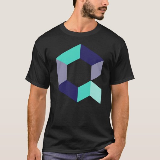 Quant QNT Crypto Cryptowährung Blockchain Coin Lo T-Shirt (Vorderseite)