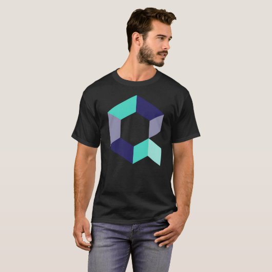 Quant QNT Crypto Cryptowährung Blockchain Coin Lo T-Shirt (Vorne ganz)