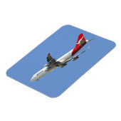 Quantas Airlines Australia Magnet (Linke Seite)