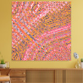 Quanten-Abstraktes Landschaftsdesign Leinwanddruck (Insitu (Wohnzimmer))