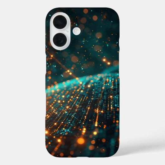 Quanten-Datenstrom Case-Mate iPhone Hülle (Rückseite)